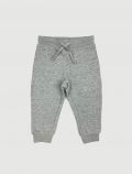 Pantalone in felpa Melby - grigio melange - 0