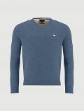 Pullover manica lunga Fynch-hatton - ottanio - 0