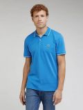Polo manica corta Lee - ciano - 0
