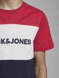 T-shirt manica corta Jack & Jones - rosso - 1