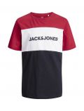 T-shirt manica corta Jack & Jones - rosso - 6