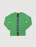 T-shirt manica lunga Melby - verde fluo - 1