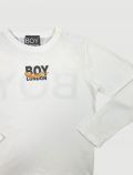T-shirt manica lunga Boy London - bianco - 1