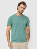 T-shirt manica corta Lee - verde acqua - 0