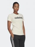 T-shirt manica corta sportiva Adidas - beige - 2