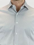 Camicia manica lunga Identikit - microfantasia beige - 1