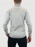 Camicia manica lunga Identikit - microfantasia beige - 2
