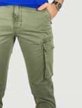 Pantalone casual - salvia - 1