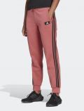 Pantalone lungo sportivo Adidas - rosa scuro - 0