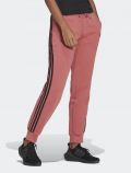 Pantalone lungo sportivo Adidas - rosa scuro - 2