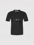 T-shirt manica corta Calvin Klein - nero - 4