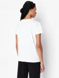 T-shirt manica corta Armani Exchange - bianco - 3