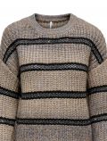 Pullover manica lunga Only - brown - 2