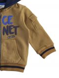 Maglia in felpa aperta I Do - dark beige - 2