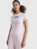 T-shirt manica corta Tommy Jeans - orchidea - 0