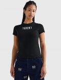 T-shirt manica corta Tommy Jeans - black - 0