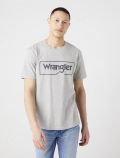 T-shirt manica corta Wrangler - grey - 0