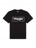 T-shirt manica corta Wrangler - black - 4
