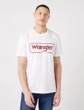 T-shirt manica corta Wrangler - white - 0