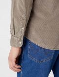 Camicia manica lunga casual Wrangler - brown - 2