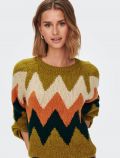Pullover manica lunga Jdy - tabacco - 1