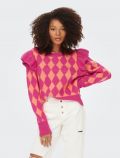 Pullover manica lunga Only - fuxia - 0