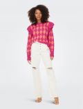Pullover manica lunga Only - fuxia - 1