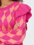 Pullover manica lunga Only - fuxia - 2