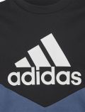 T-shirt manica corta sportiva Adidas - nero avio - 1