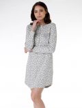Camicia da notte spalla larga Lovable - grigio melange - 0