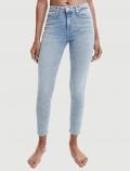 Pantalone jeans Calvin Klein - light blue denim - 0