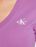 T-shirt manica corta Calvin Klein - iris - 2