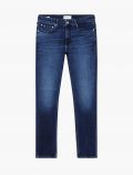 Pantalone jeans Calvin Klein - dark denim - 4
