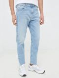 Pantalone jeans Calvin Klein - denim chiaro - 0