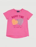 T-shirt manica corta Chicco - rosa - 0