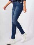 Pantalone jeans curvy Cecil - blu - 0
