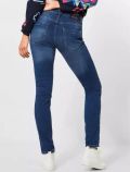 Pantalone jeans curvy Cecil - blu - 3