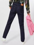 Pantalone jeans curvy Cecil - blu - 4