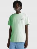 T-shirt manica corta Tommy Jeans - green - 0