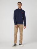 Maglia in felpa aperta Wrangler - navy - 1