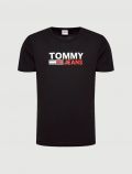 T-shirt manica corta Tommy Jeans - nero - 4