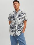 Camicia manica corta casual Jack & Jones - cloud dancer - 0