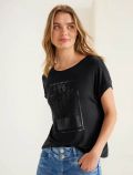 T-shirt manica corta Street One - black - 0