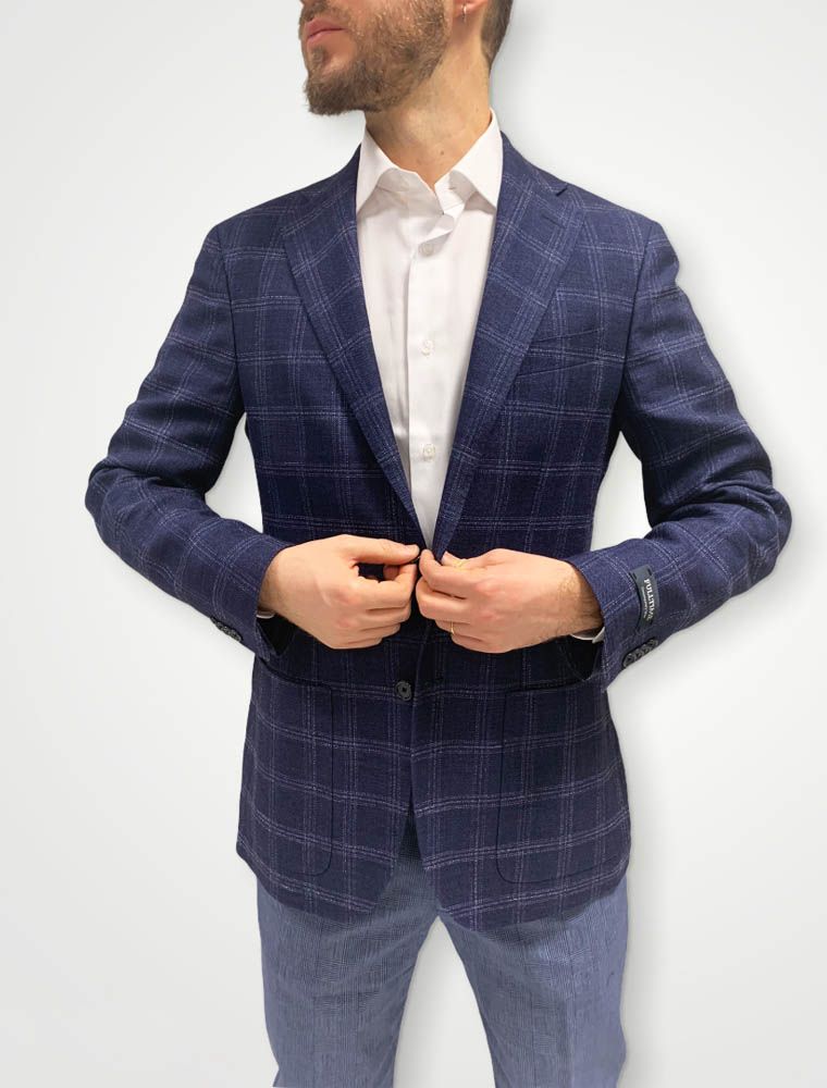 Giacca Nino Danieli - blu - SMARTMODA E-COMMERCE