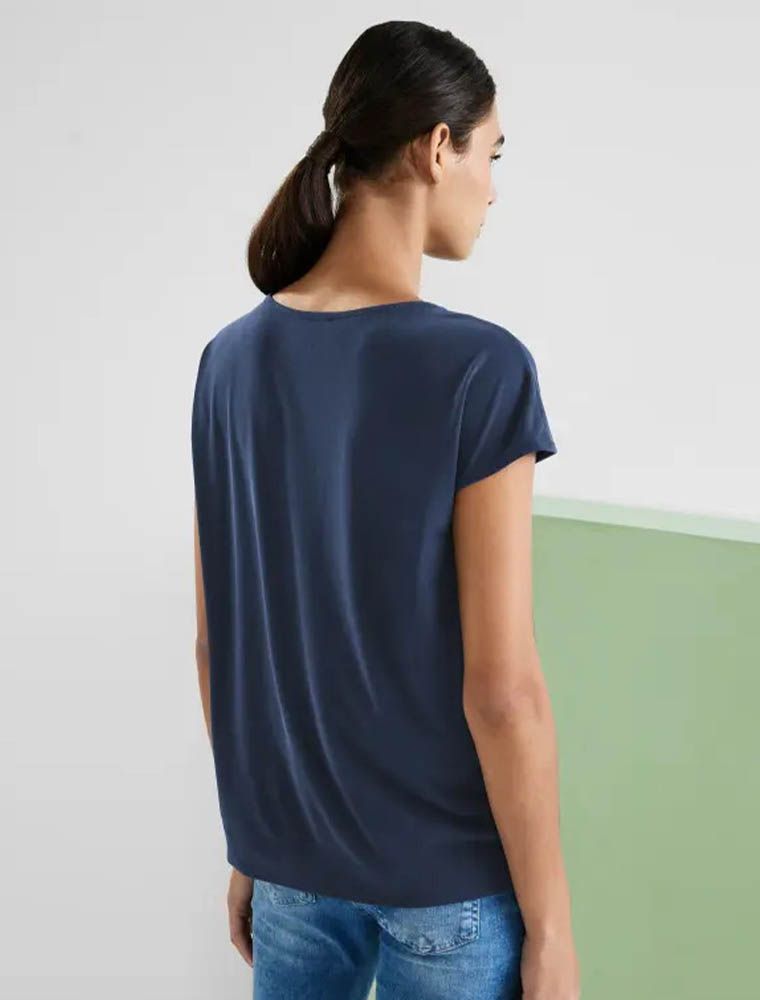 T-shirt manica One Street - Online blue corta Smartmoda - deep Shop