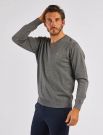 Maglia manica lunga casual Fynch-hatton - grigio