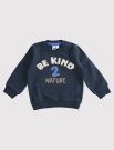 Maglia in felpa I Do - navy