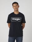T-shirt manica corta Wrangler - black