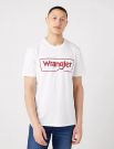T-shirt manica corta Wrangler - white