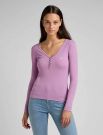 Maglia manica lunga Lee - viola